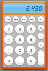 Calculator Widget