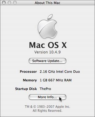 About this Mac