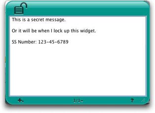Secret NotePad