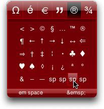 Symbol Caddy Widget