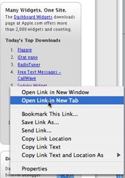 Use the contextual menu.