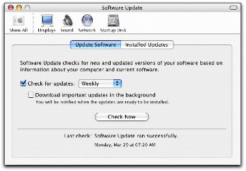 Software Update