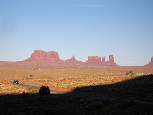 Monument Valley from Goulding's Lodge