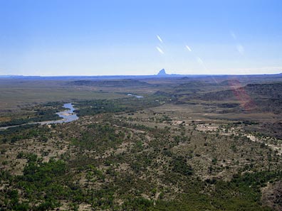 Shiprock from a Distance