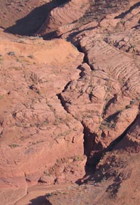Antelope Canyon from the air