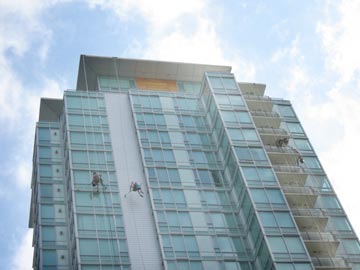 Washing a Building