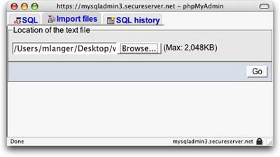 Import Files