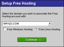 Setup Free Hosting