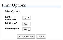 Print Options
