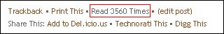 The readers() function in action