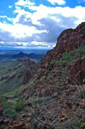 Looking Southeast Between the Peaks