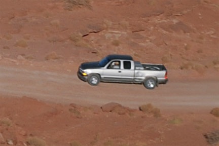 Silver Pickup Truck