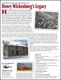 Henry Wickenburg's Legacy
