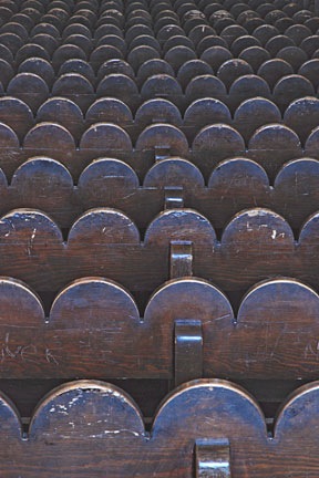 San Xavier Mission Pews