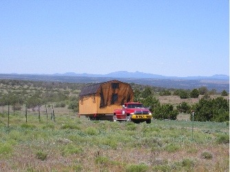 Shed on Approach