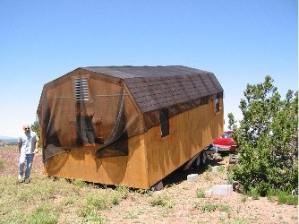 Delivering Shed