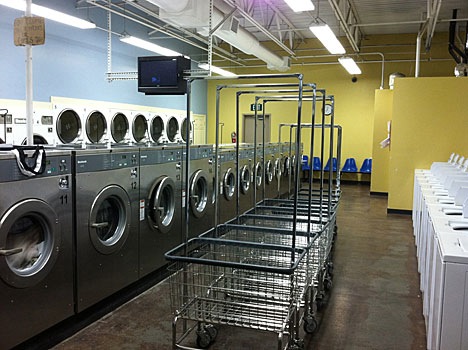 At The Laundromat
