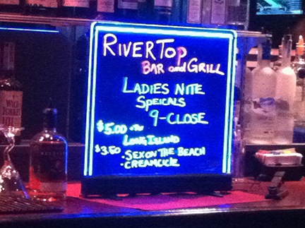 At the Rivertop