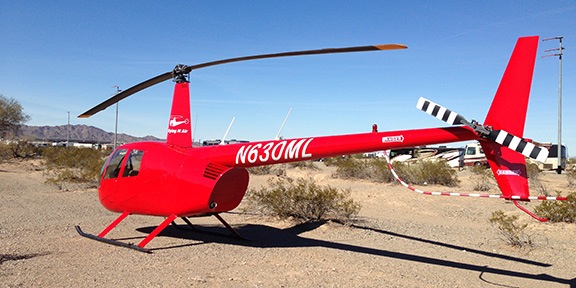 Quartzsite Helicopter Parking