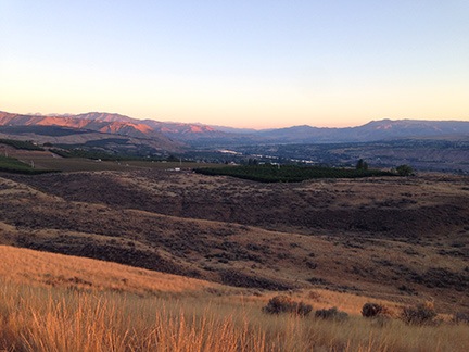Wenatchee Valley in Shadows