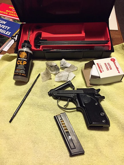 Cleaning My Gun