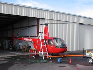 Washing my Helicopter