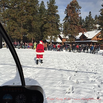 Santa Arrives