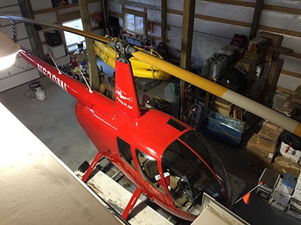 Helicopter from Above