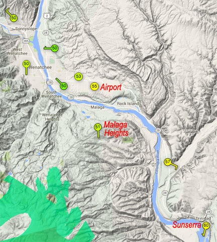 WunderMap of my area