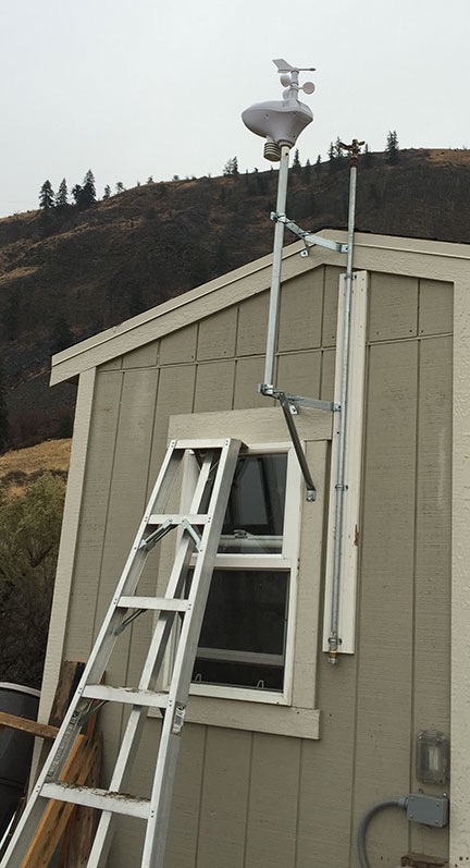 Installed Weather Station