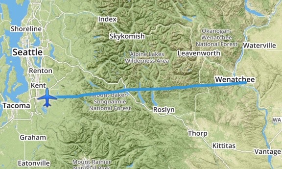 Wenatchee to Auburn