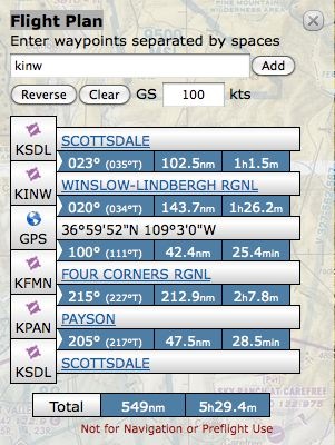 My Flight Plan My Flight Plan