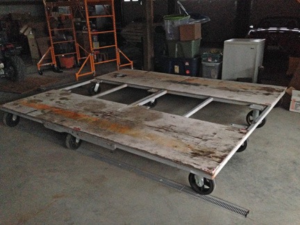 Assembled Helicopter Dolly