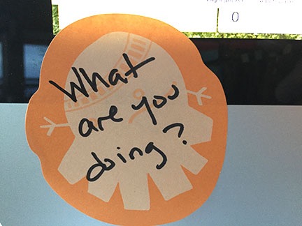 What are you doing?
