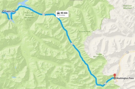 Diablo Dam to Washington Pass