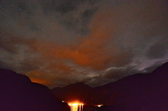 Diablo Dam at Night