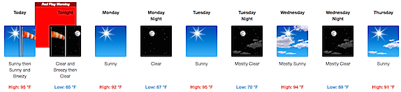 This Week's Weather